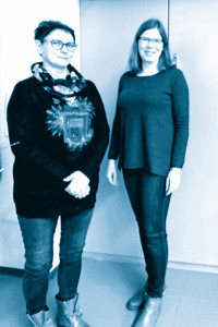 Raili Leva ja Teija Kolehmainen.