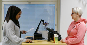 TaitajaPLUS semifinaali asiakaspalvelu ja myynti, Järvenpää, asiakaspalvelutilanne kassatiskillä