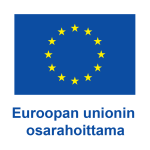 Eu:n lippu ja teksti Euroopan unionin osarahoittama.