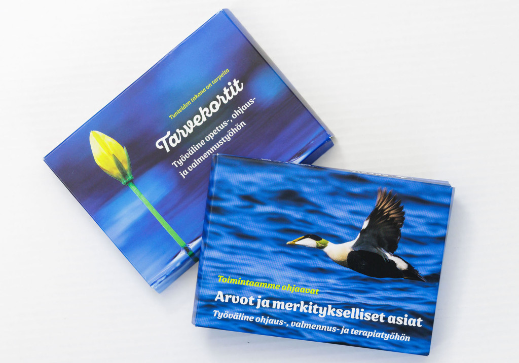 Tarve- ja arvokorttipakka.