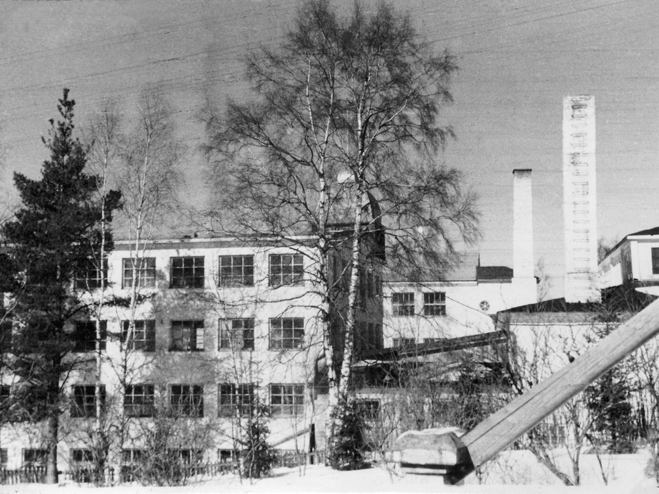 Spesia's old building in Järvenpää as a factory.